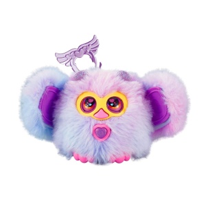 Jucărie interactivă, Genie Pets, OWLY, lumini colorate, sunete și cântece, funcție aripi, 3x LR44, 3+ ani