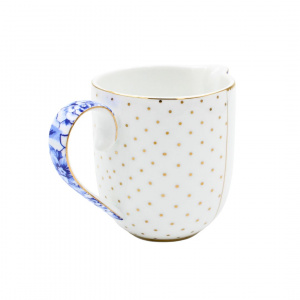 Latieră din porțelan, Pip Studio, 260 ml, colecția Royal White