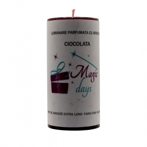 Lumânare parfumată Magic Days ciocolată 10cm - Img 2