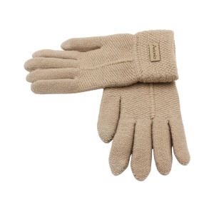 Mănuși damă, Antonio, cu funcție touch, culoare bej, one size
