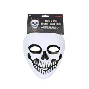Mască pentru Halloween, Amscan, model craniu, one size