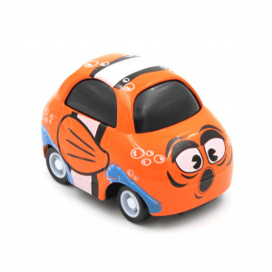 Mașinuță cu sistem pull-back clown fish - Img 1
