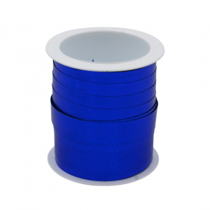 Minirolă rafie albastru metalizat 10m x 10mm - Img 3