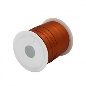 Minirolă rafie bronz mat 10m x 10mm - Img 2