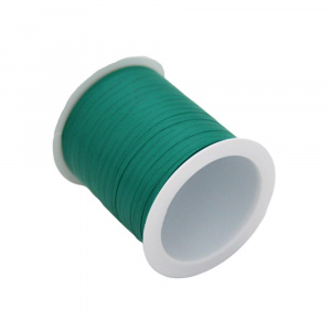 Minirolă rafie sintetică verde 10m x 10mm