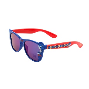 Ochelari de soare pentru copii, Sonic, protecție 100% UV, bleu - Img 3