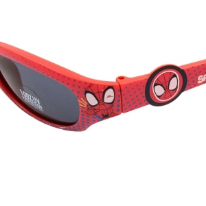 Ochelari de soare pentru copii, Spider-Man, protecție 100% UV, roșu