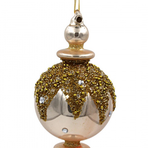 Ornament Decoris - Glob elegant rose 29cm