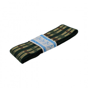 Panglică textilă VERDE AURIU 38mmx2m