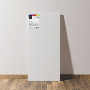 Pânză de pictură, pe șasiu, 40x80 cm – 100% bumbac, grundată, pentru acrilic și ulei