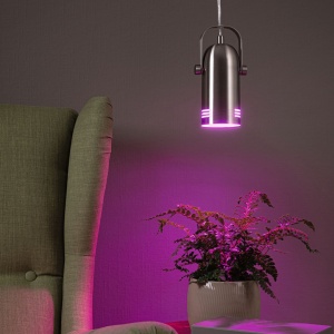 Pendul Neordic Lavea pentru plante, max. 1x15W, bec E27, culoare argintiu mat, 230V, din metal