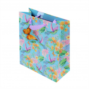 Punga cadou hartie L Humming Bird - Img 1