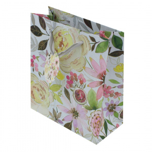 Punga de cadou hartie L Floral