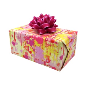 Set 10 steluțe autoadezive, 7 cm, Brizzolari, culoarea roz mat