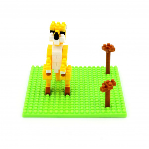 Set construcție Microbricks suricată 142 piese