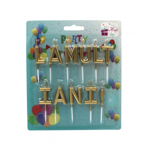 Set lumânări party La Mulți Ani!