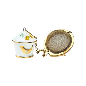 Set pentru ceai, din porțelan, cu infuzor, Pip Studio, colecția Floral - Img 2