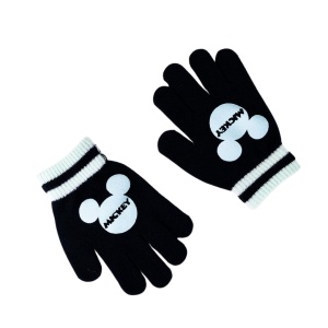 Set pentru copii, cu căciulă și mănuși, personaj Mickey Mouse, Cerda, one size