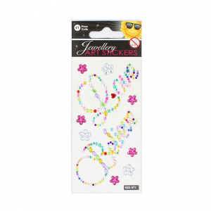 Set stickere Jewellery Words 10 bucati