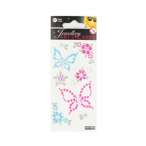 Set stickere Pearl Butterflies Art 9 bucati