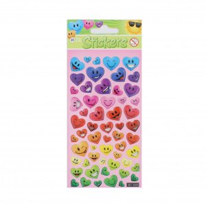 Set stickere Smiling Hearts 57 bucati