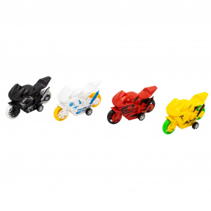Set vehicule motociclete jucarie 4 buc V2