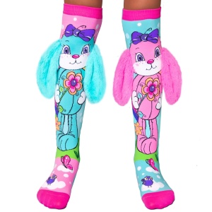 Șosete lungi colorate Madmia pentru fete Hunny Bunny 3-5 ani - Img 4
