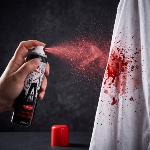 Spray, sânge fals, pentru Halloween, 75 ml