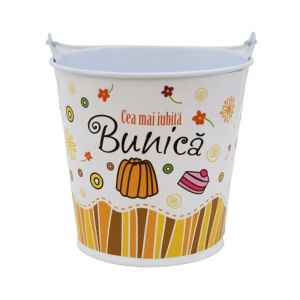 Suport ghiveci 13.5 cm "Cea mai iubită bunică"