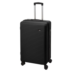 Troler ProWorld cu roți 360°, 60 litri, negru