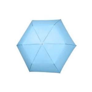 Umbrelă extra slim, UV50+, Perletti, culoarea albastru azuriu