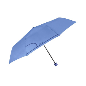 Umbrelă mini Perletti albastră pentru doamne - Img 1