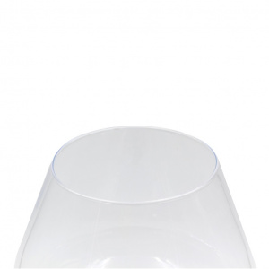 Vaza sticla forma pahar coniac 24.5cm - Img 3