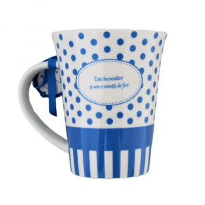 Cana din portelan personalizata Alin