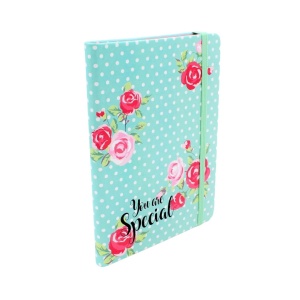 Agendă cadou pentru femei Nekupto – You Are Special, 80 file, design floral romantic
