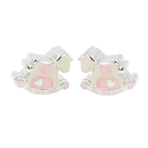 Set Cadou Bebeluși Fetiță AZAY – Prima Șuviță & Primul Dințișor, Design Roz, Cutie Cadou Inclusă