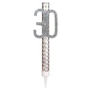 Cake Topper Artificii, 30 Ani, "Sparkle Celebration", Amscan