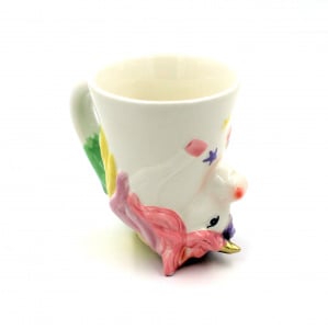Cană figurină upside-down "Unicorn cu steluțe" - Img 2