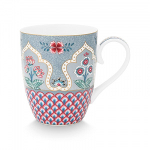 Cană porțelan, Pip Studio, 350 ml, colecția Flower Festival
