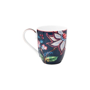 Cană porțelan, Pip Studio, Blue, 450ml, colecția Berry Blues