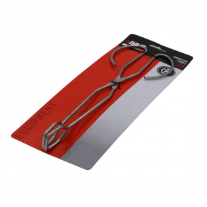 Clește tip foarfecă pentru grătar, 27 cm, inox, design ergonomic, BBQ, rezistent la temperaturi ridicate