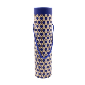 Cutie cadou pentru sticle, Canpol, hexagoane, 34 cm, 8 cm diametru