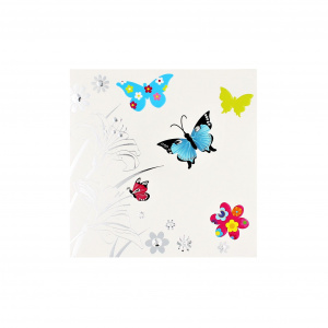 Felicitare Gold Butterfly Paradise - Img 2
