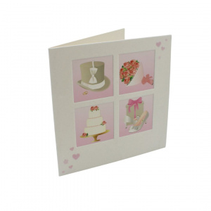 Felicitare Gold Marriage Symbols
