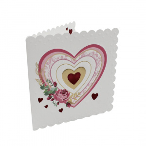Felicitare Premium Lace Heart