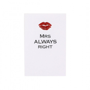 Felicitare Top Trend Mrs Always Right - Img 2