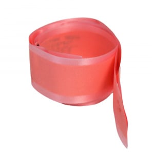 Fundă Flower cu autoformare roz pastel - Img 2
