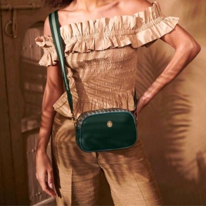 Geantă crossbody, Green, 21x6x13 cm, colecția Uni, Pip Studio