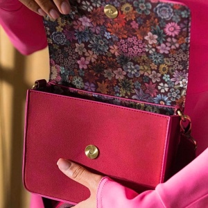 Geantă Fenna crossbody, Red, 19x6x16 cm, colecția Uni, Pip Studio