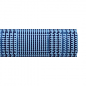 Hârtie ambalat cadouri tartan dungulițe albastre - Img 1